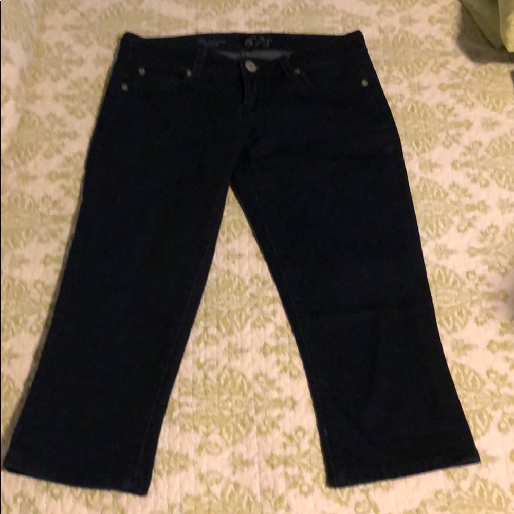 The limited denim capris